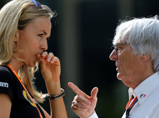 Carmen Jorda, Bernie Ecclestone Carmen Jorda, Bernie Ecclestone