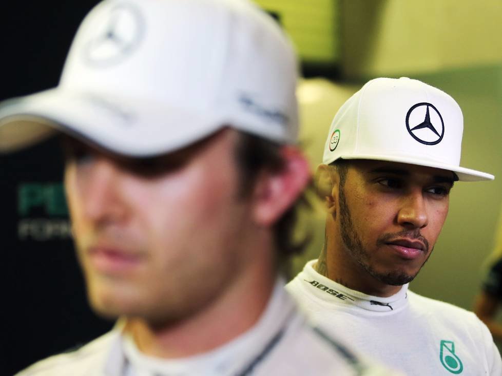 Nico Rosberg, Lewis Hamilton