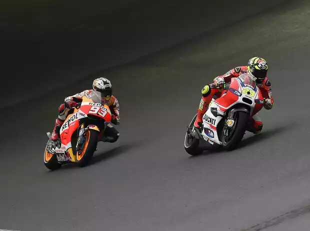 Andrea Iannone, Marc Marquez Titel-Bild zur News: Andrea Iannone, Marc Marquez