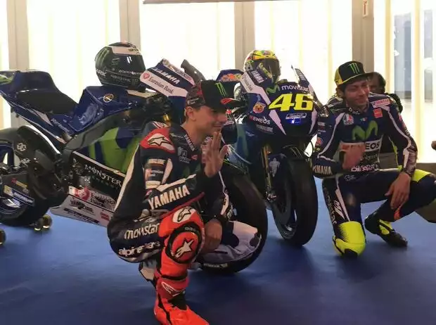 Titel-Bild zur News: Valentino Rossi, Jorge Lorenzo