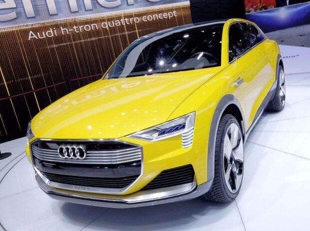 Titel-Bild zur News: Front des Audi H-Tron Quattro Concept