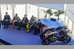 Jorge Lorenzo und Valentino Rossi (Yamaha) 