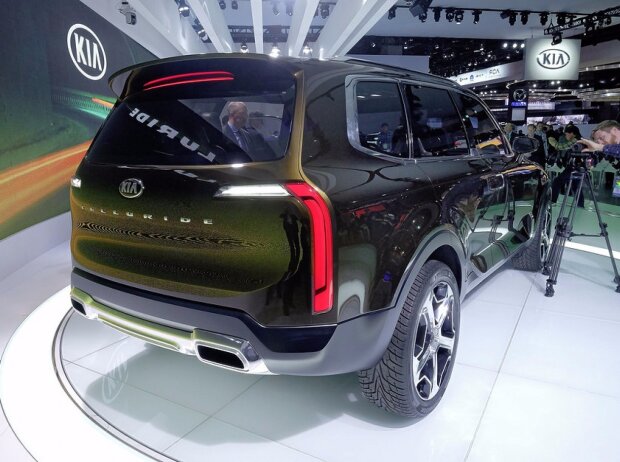 Heckansicht des Kia Telluride SUV Concept 