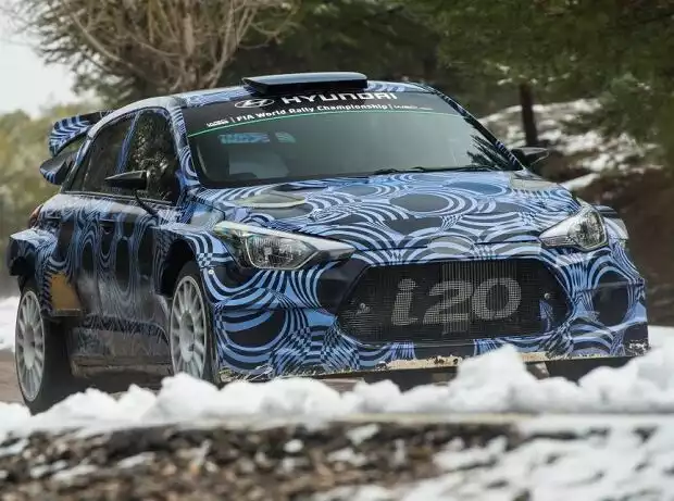 Hyundai i20 WRC Titel-Bild zur News: Hyundai i20 WRC