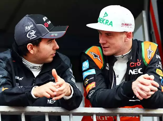 Sergio Perez, Nico Hülkenberg Titel-Bild zur News: Sergio Perez, Nico Hülkenberg