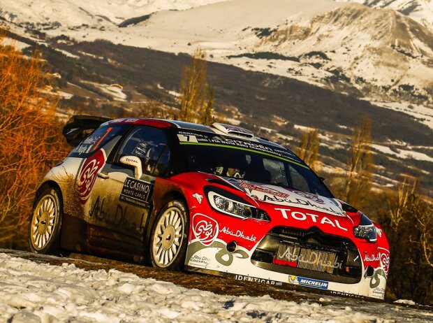 Titel-Bild zur News: Kris Meeke im Citroen DS3 WRC