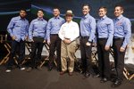 Roush Fenway Racing: Darrell Wallace, Ryan Reed, Chris Buescher, Jack Roush, Trevor Bayne, Ricky Stenhouse und Greg Biffle