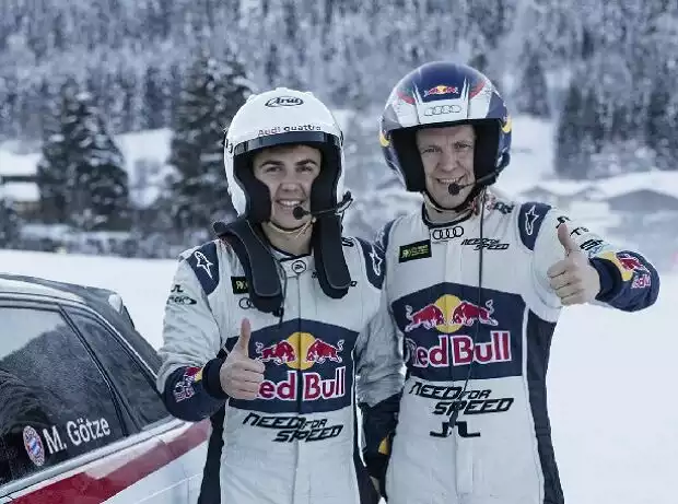 Mario Götze und Mattias Ekström Titel-Bild zur News: Mario Götze und Mattias Ekström