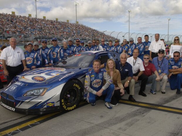 Rusty Wallace bei seinem letzten NASCAR-Rennen in Homestead 2005