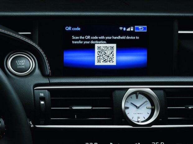 Multimedia im Lexus RC 