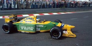 Michael Schumachers Extrawünsche: Drei Tachos im Benetton