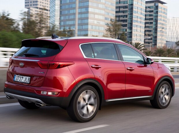 Heck des Kia Sportage 