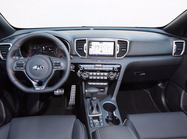 Cockpit des Kia Sportage 