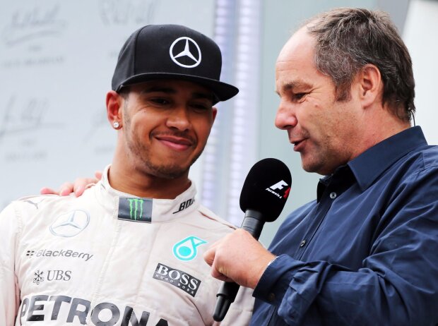 Titel-Bild zur News: Lewis Hamilton, Gerhard Berger