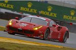 Giancarlo Fisichella, Toni Vilander und Davide Rigon (AF Corse) 