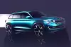 Bild zum Inhalt: Genf 2016: Skoda VisionS - SUV im Touareg-Format