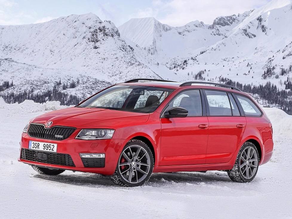Skoda Winter Challenge 2016: Skoda Octavia Combi RS 4x4