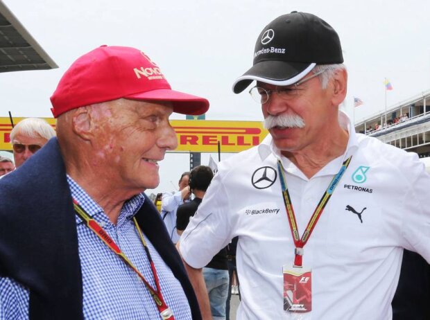 Titel-Bild zur News: Niki Lauda, Dieter Zetsche