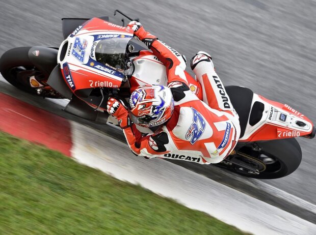 Casey Stoner bei den Testfahrten in Sepang 2016 Casey Stoner bei den Testfahrten in Sepang 2016