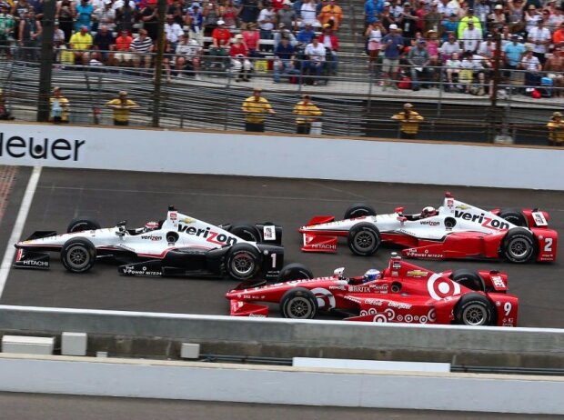 Juan Pablo Montoya, Scott Dixon, Will Power