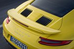 Porsche 911 Turbo S mit neuem Heck und neuen Kühlöffnungen