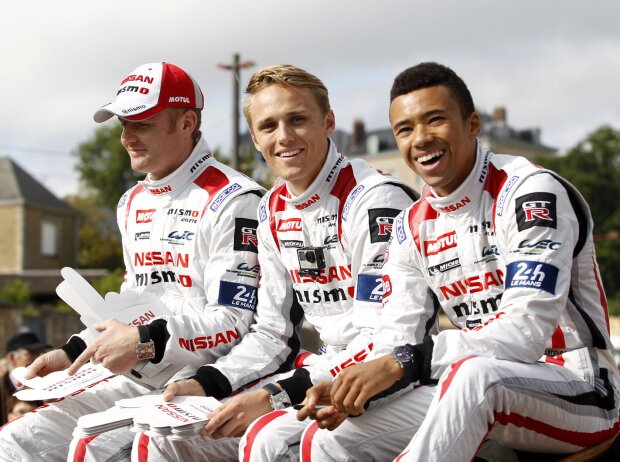 Olivier Pla, Jann Mardenborough, Max Chilton Olivier Pla, Jann Mardenborough, Max Chilton