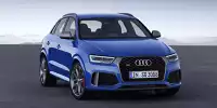 Vorderansicht des Audi RS Q3 Performance