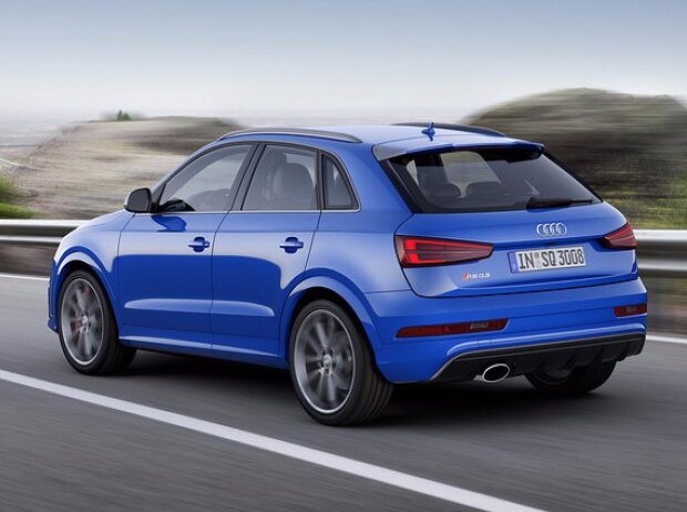 Heckansicht des Audi RS Q3 Performance 