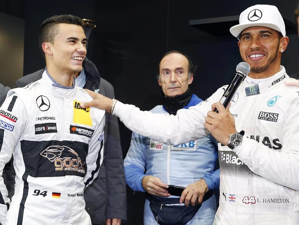 Pascal Wehrlein, Lewis Hamilton