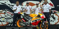 Bild zum Inhalt: Auf Titeljagd: Honda zeigt sein MotoGP-Bike für 2016