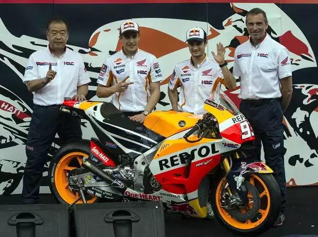 Marc Marquez, Daniel Pedrosa Titel-Bild zur News: Marc Marquez, Daniel Pedrosa