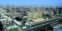 Der geplante Formel-1-Stadtkurs in Baku