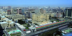 Formel 1 in Baku: Mobiler Asphalt in engsten Kurven