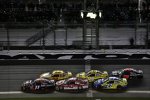 Denny Hamlin (Gibbs), Joey Logano (Penske), Matt Kenseth (Gibbs) und Paul Menard (Childress) 