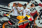 Marc Marquez und Daniel Pedrosa (Honda) 