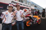 Marc Marquez und Daniel Pedrosa (Honda) 