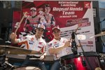 Marc Marquez und Daniel Pedrosa (Honda) 