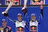 Bild zum Inhalt: Sebastien Ogier jubelt: Bester Saisonstart der Karriere