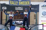Sebastien Ogier (Volkswagen) und Julien Ingrassia 