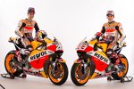 Daniel Pedrosa und Marc Marquez (Honda) 