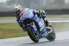 Bild zum Inhalt: Suzuki: Maverick Vinales schießt sich im Regen ein