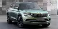 Bild zum Inhalt: Genf 2016: Skodas SUV VisionS kann an die Steckdose