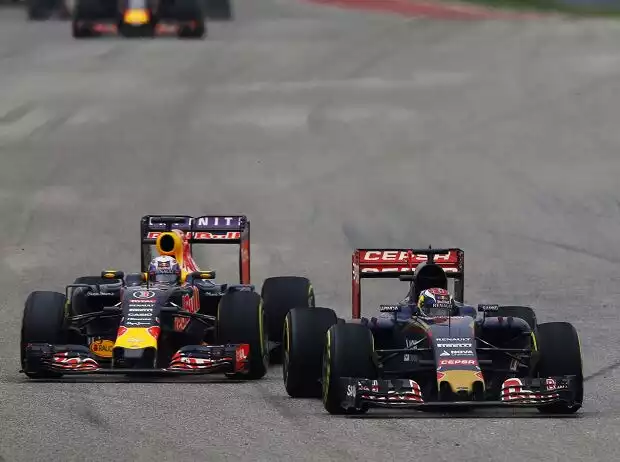 Titel-Bild zur News: Max Verstappen, Daniel Ricciardo