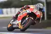 Bild zum Inhalt: Honda: Marc Marquez übersteht Crash glimpflich