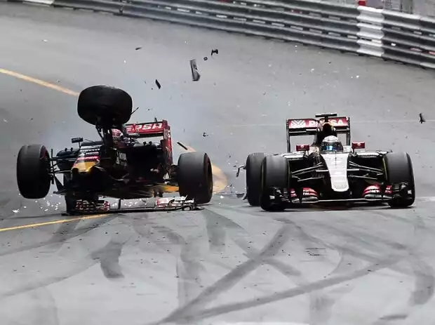 Titel-Bild zur News: Max Verstappen, Romain Grosjean