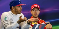 Bild zum Inhalt: Lewis Hamilton kontert Vettels Kritik an Mercedes-Dominanz
