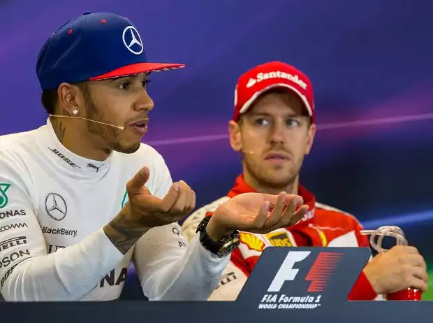 Lewis Hamilton, Sebastian Vettel Titel-Bild zur News: Lewis Hamilton, Sebastian Vettel