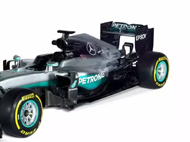 Mercedes W07 Titel-Bild zur News: Mercedes W07