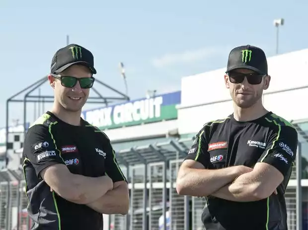 Tom Sykes, Jonathan Rea Titel-Bild zur News: Tom Sykes, Jonathan Rea