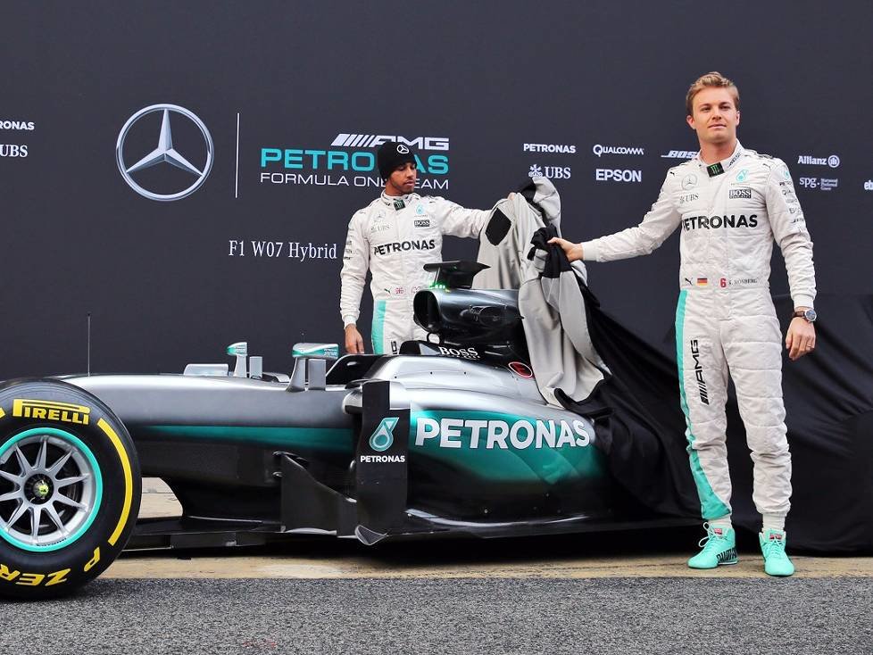 Nico Rosberg, Lewis Hamilton